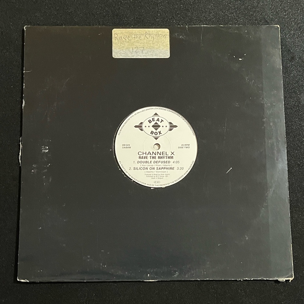 CHANNEL X Vinyl Record